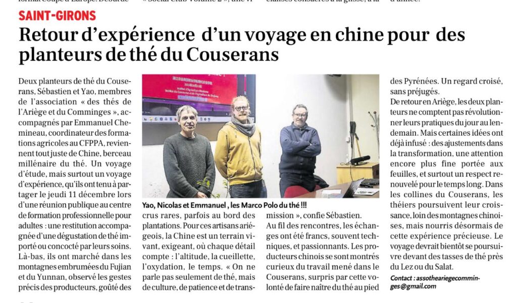 La Dépêche 15 dec 2025